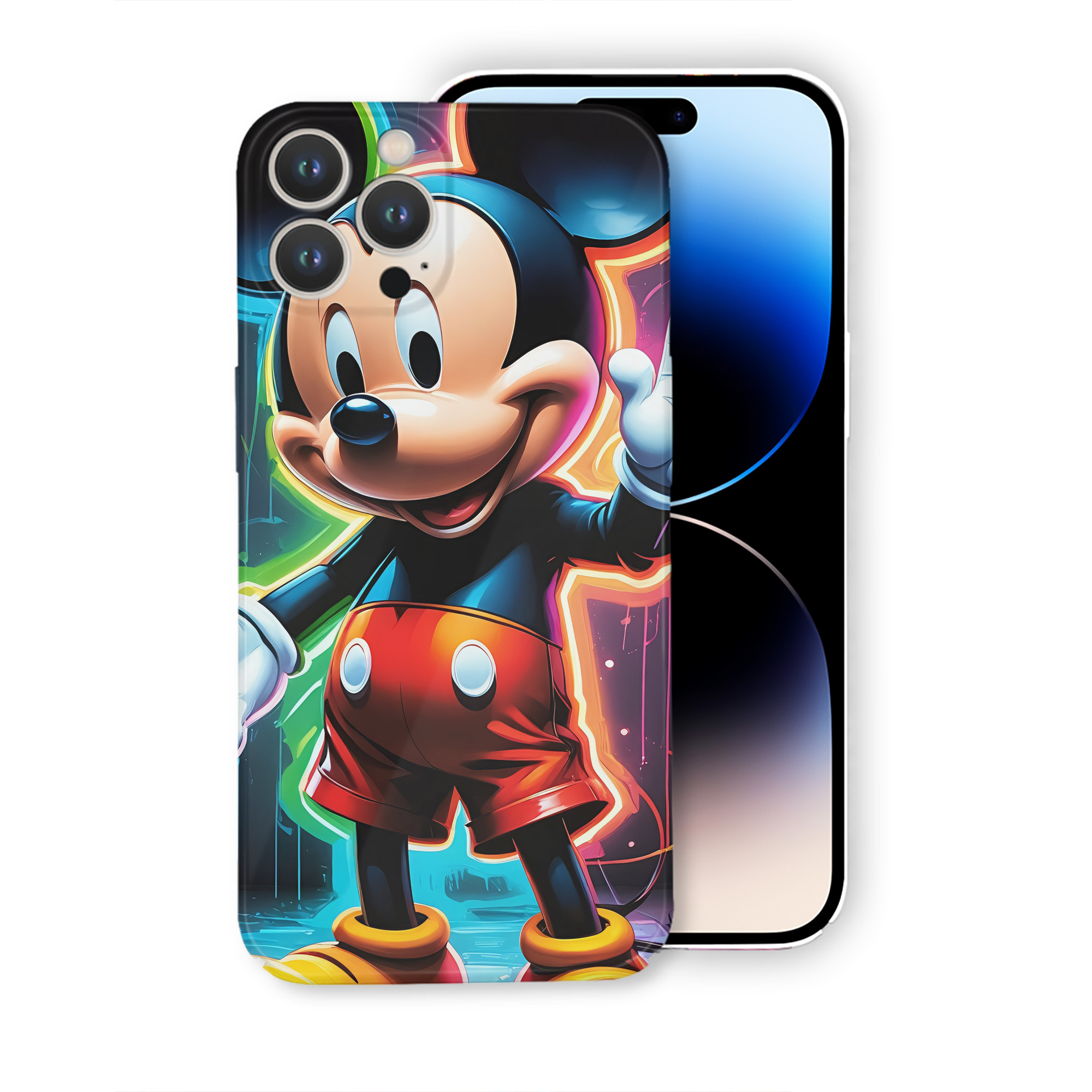 （画像用） ミッキーマウス Mickey Mouse 【iPhone 14シリーズ対応】ハードケース